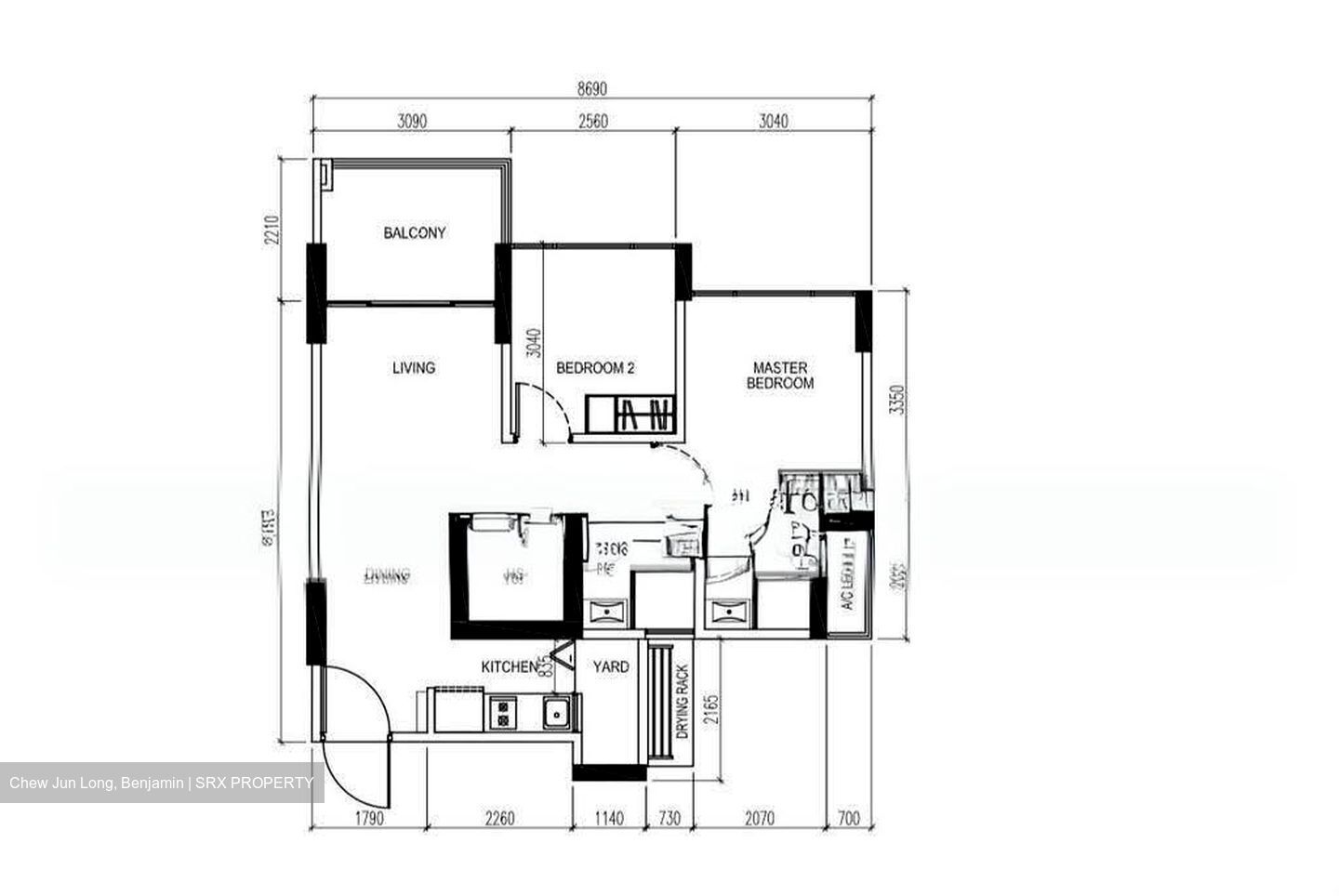 Blk 520A Centrale 8 At Tampines (Tampines), HDB 3 Rooms #628562571